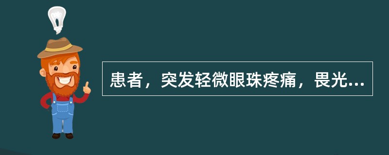 患者，突发轻微眼珠疼痛，畏光、流泪，视物稍模糊；轻度抱轮红赤，黑睛后壁可见少许粉尘状物附着，神水轻度混浊，瞳神稍有缩小，展缩欠灵；舌苔薄黄，脉浮数。治以（）