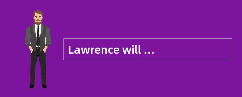 Lawrence will do anything for Lily except______________her money.