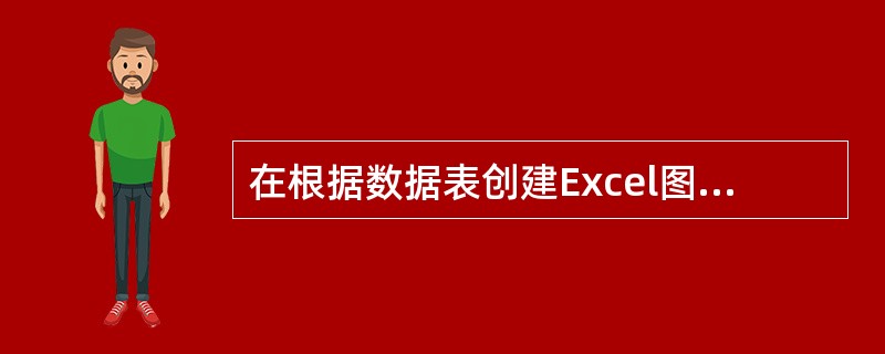 在根据数据表创建Excel图表时，教材中没有介绍____。