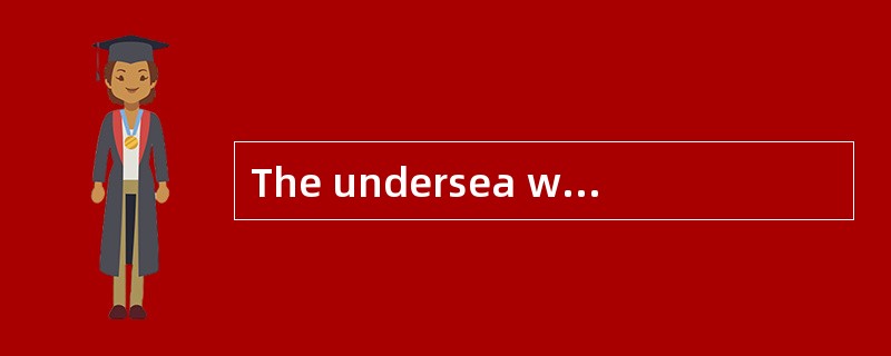 The undersea world is very beautiful.Now more and more people want to divein the water to find the s