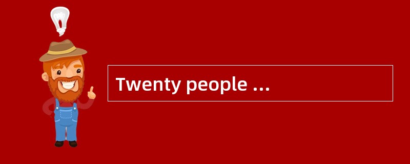 Twenty people were______ wounded in the air crash.