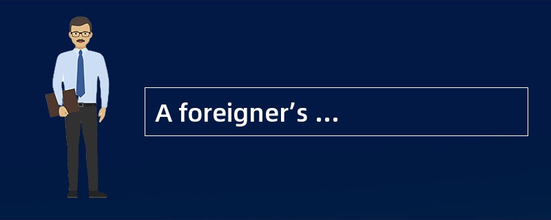 A foreigner’s firstimpression of the U.S.is likely to be that everyone is in a rush-often underpress