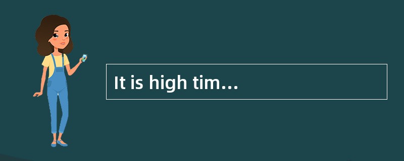 It is high time someone _____Nick that each member of a team has to do his share of work.