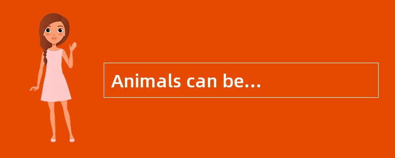 Animals can become unusually _____when they are upset by a sudden environment change.