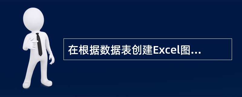 在根据数据表创建Excel图表时，教材中没有主要介绍（ ）。