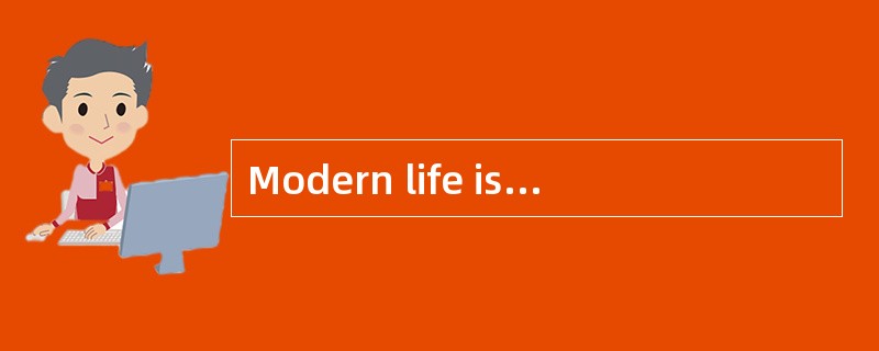 Modern life is impossible without traveling. The fastest way of traveling is by plane. with a modern