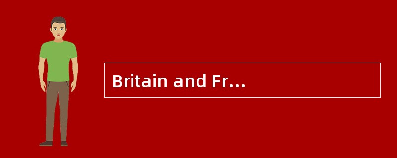 Britain and France are separated by the English Channel, a body of water that can be crossed in as f