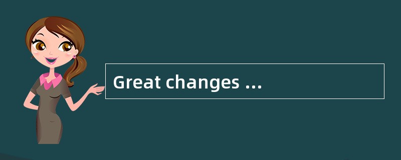 Great changes have been made in family life because of science and industry.<br/>In the past,