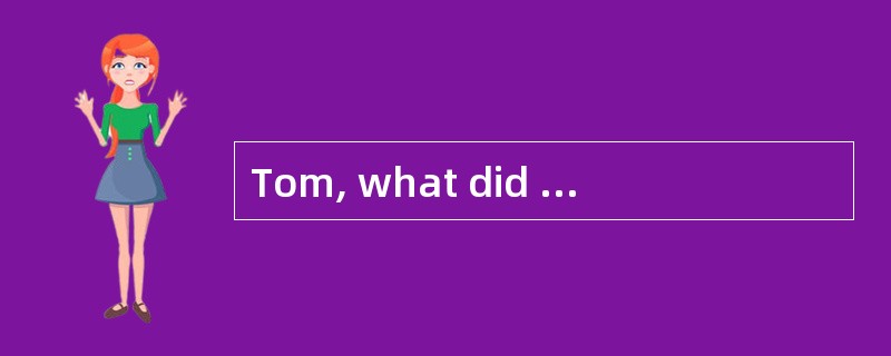 Tom, what did you do with my documents? I have never seen such a _____ and disorder.