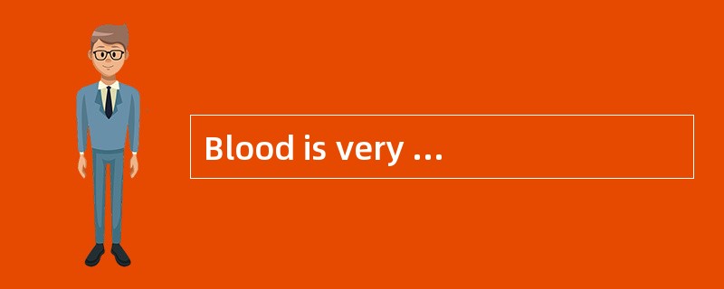 Blood is very important. when doctors understand how blood goes around inside the body, they try way