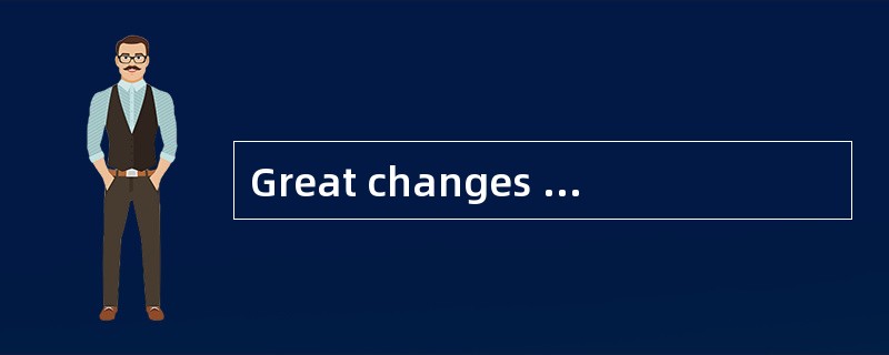 Great changes have been made in family life because of science and industry.<br/>In the past,