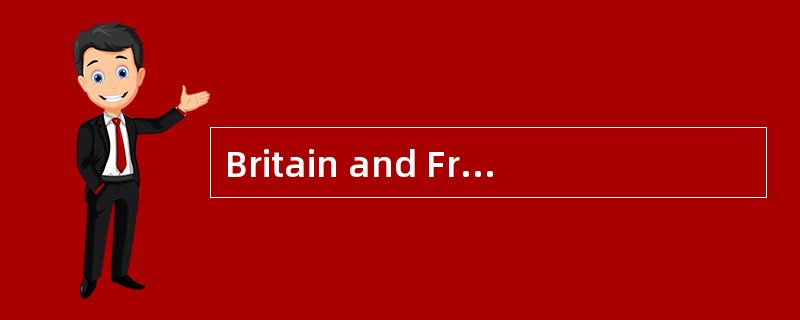 Britain and France are separated by the English Channel, a body of water that can be crossed in as f