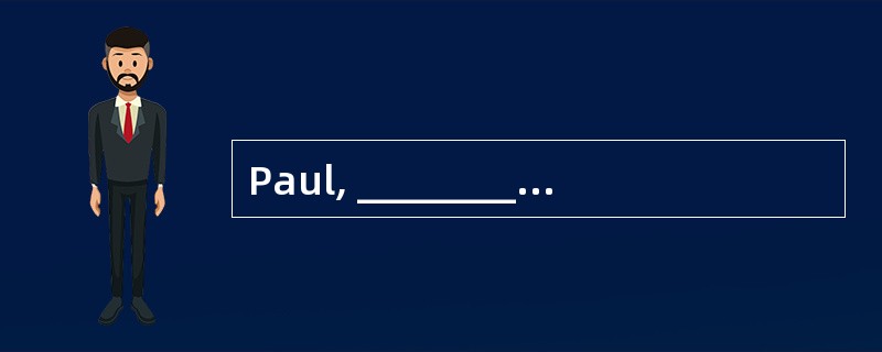 Paul, ______________ ? <br />Oh, that’s my father! And beside him, my mother.