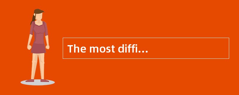 The most difficult thing is to decide to offer one's life.