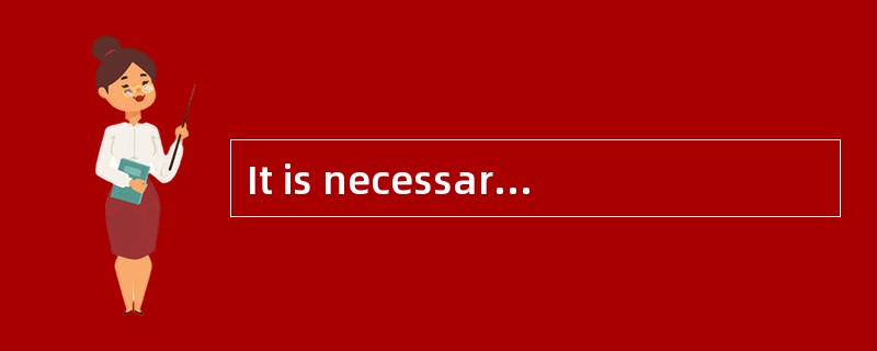 It is necessary to take medicine on time