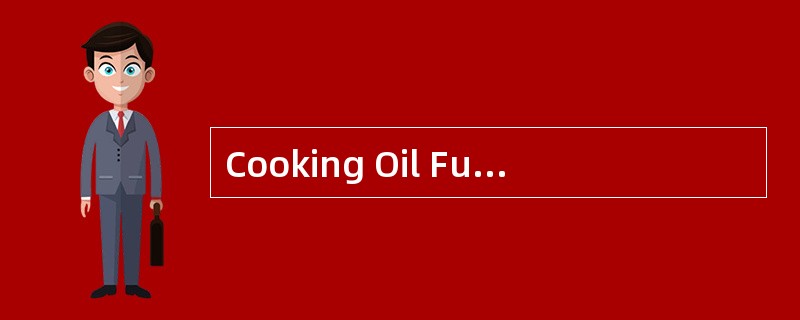 Cooking Oil FumesCause Tumor<o:p></o:p></p><p class="MsoNormal ">T