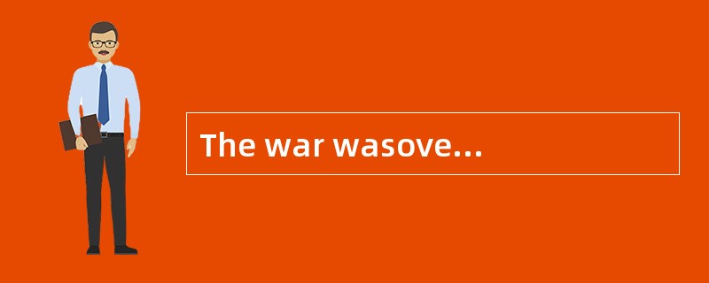 The war wasover,but the whole country was in a state of [disorder].