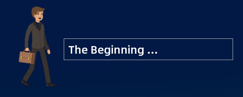 The Beginning ofAmerican Literature<o:p></o:p></p><p class="MsoNormal &quo