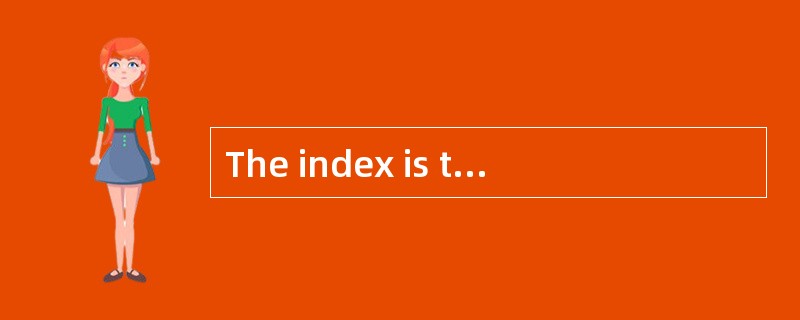 The index is thegovernment's chief [gauge] of future economic activity.