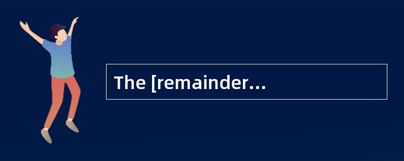The [remainder]must be paid by the end of June.
