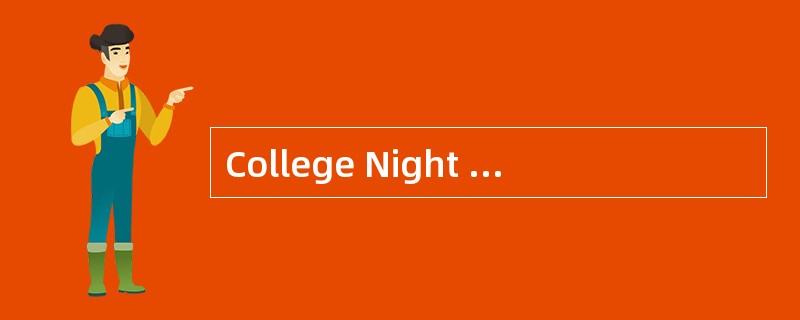 College Night OwlsHave Lower Grades<o:p></o:p></p><p class="MsoNormal &quo