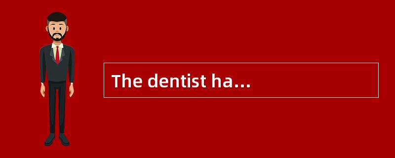 The dentist hasdecided to [pull out] the girl's bad tooth.
