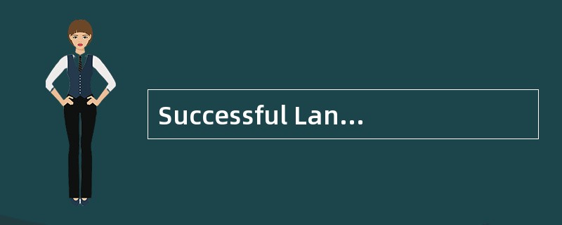 Successful LanguageLearners<o:p></o:p></p><p class="MsoNormal "> S