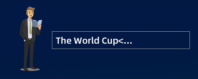 The World Cup<o:p></o:p></p><p class="MsoNormal ">This summer'