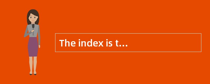 The index is thegovernment's chief [gauge] of future economic activity.