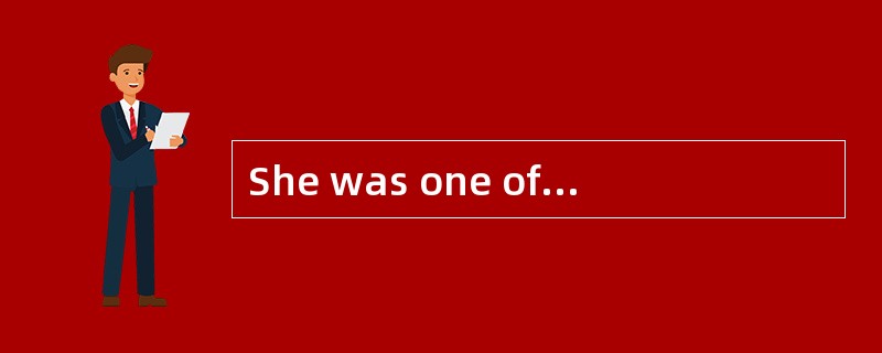 She was one ofthe [leading] writers in her age.