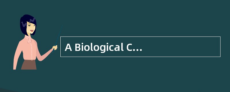 A Biological Clock<o:p></o:p></p><p class="MsoNormal ">Every livin