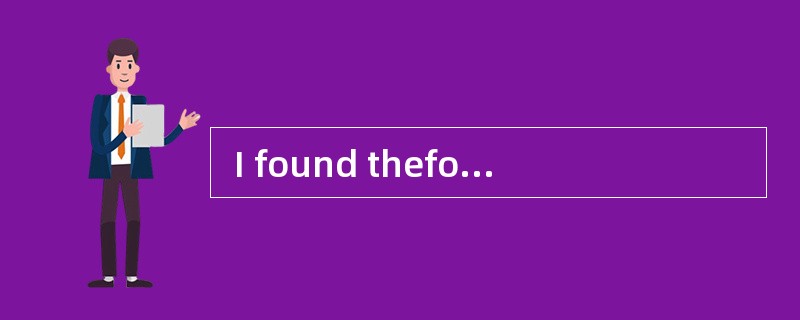  I found theformality of the occasion [irritating].