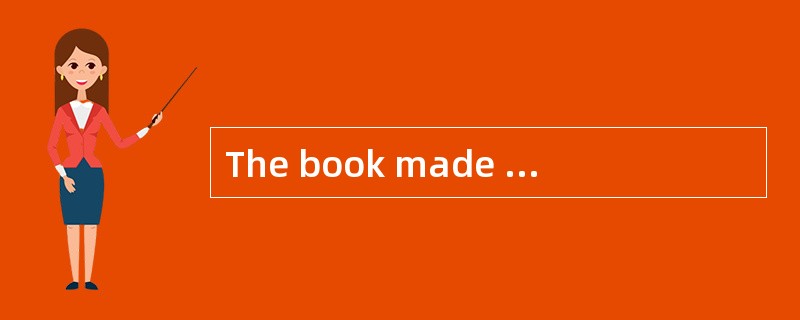 The book made agreat [impact] on its readers.