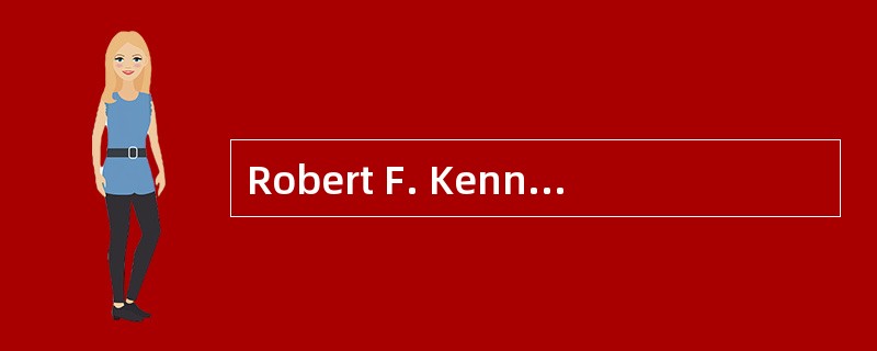 Robert F. Kennedy once said that a country's GDP measures “everything except that which makes l