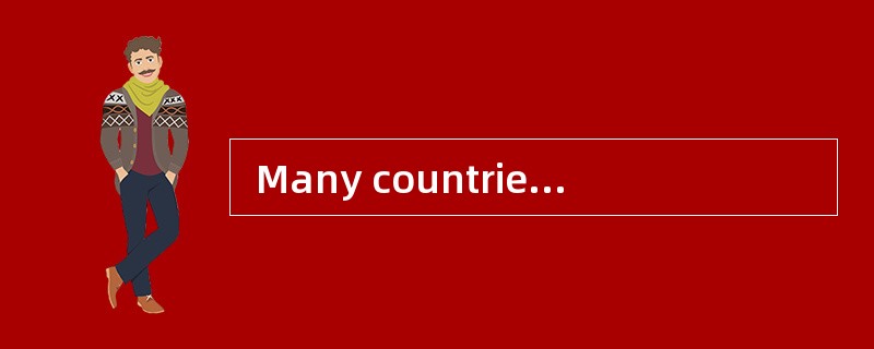  Many countries have, or are in the process of creating, their own "Silicon Valley".