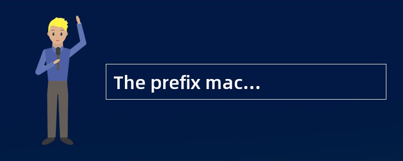 The prefix mach is used to describe supersonic speed. It was named after Ernst Mach （1838~1916）, a C