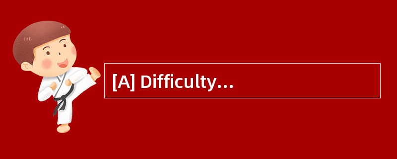 [A] Difficulty of changing one's immigration status.<br />　　[B] Extent of error in card c