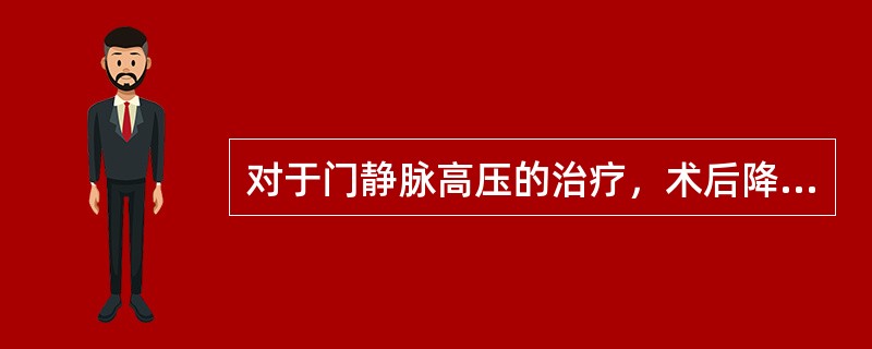 对于门静脉高压的治疗，术后降低门静脉压最显著的手术方式是（　　）。 