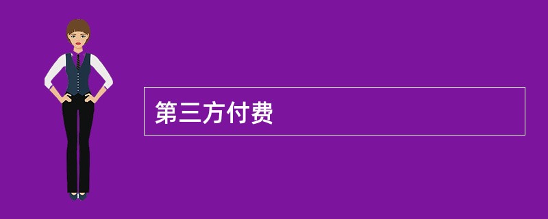 第三方付费