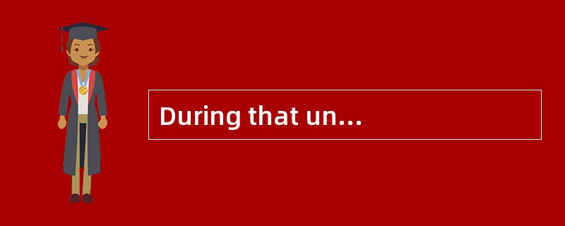 During that unstable period, the government could not accomplish much.