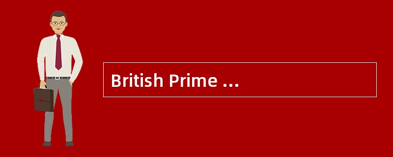 British Prime Minister Tony Blair promised the electorate that guns would not be fired without an at