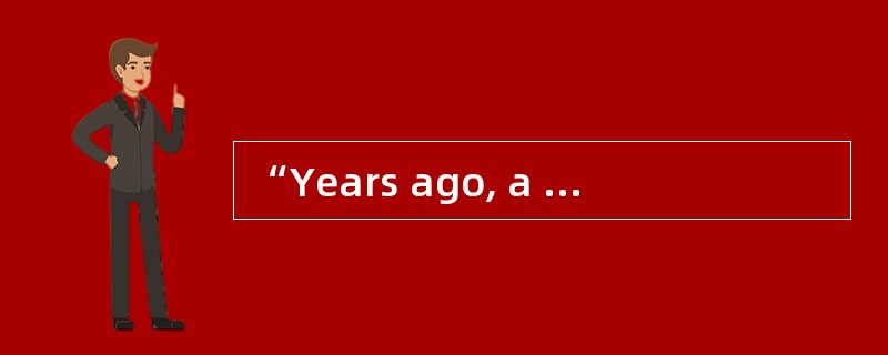 “Years ago, a friend of mine observed that 80 percent of the people in this country have too much se