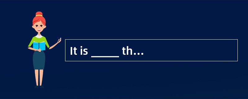 It is _____ that effective measures be taken to curb the rise of food prices.