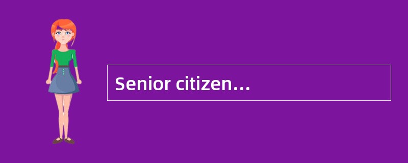 Senior citizens are advised to go in for some creative activities to keep themselves mentally young.