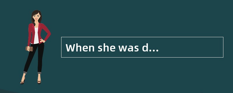 When she was depressed by her boss’s criticism, her colleague _____ her by expressing a different op