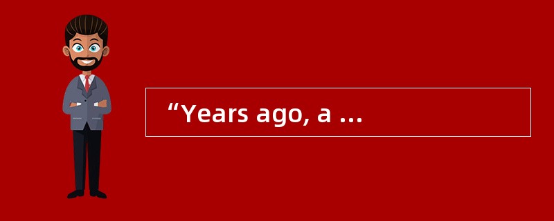 “Years ago, a friend of mine observed that 80 percent of the people in this country have too much se