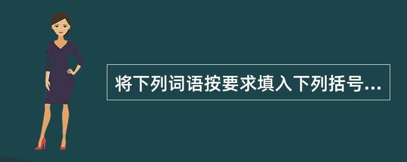 将下列词语按要求填入下列括号。<br />念头 彷徨 刚刚 尴尬 饽饽 老虎 哥哥 皑皑<br />连绵词（ ）<br />叠音词（ ）<br />重叠