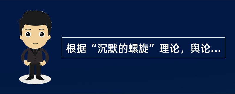 根据“沉默的螺旋”理论，舆论的形成是大众传播.人际传播和人们对___________的认知心理三者相互作用的结果。