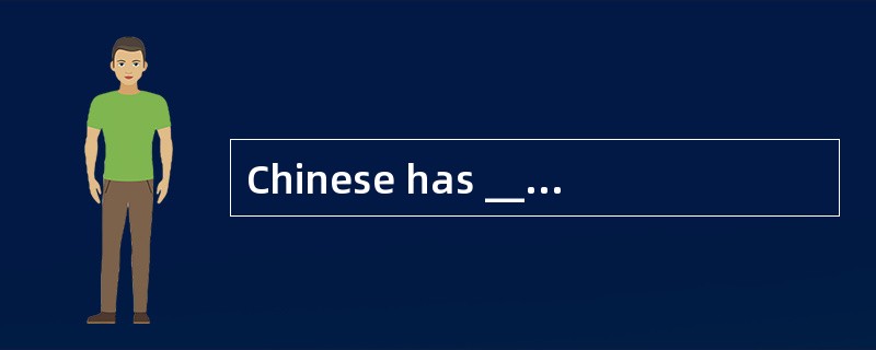 Chinese has ______ honourifics than English.