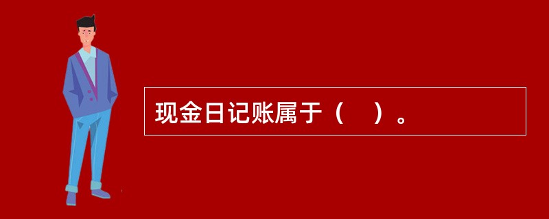 现金日记账属于（　）。